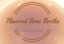 flavored bone broth and recipes
